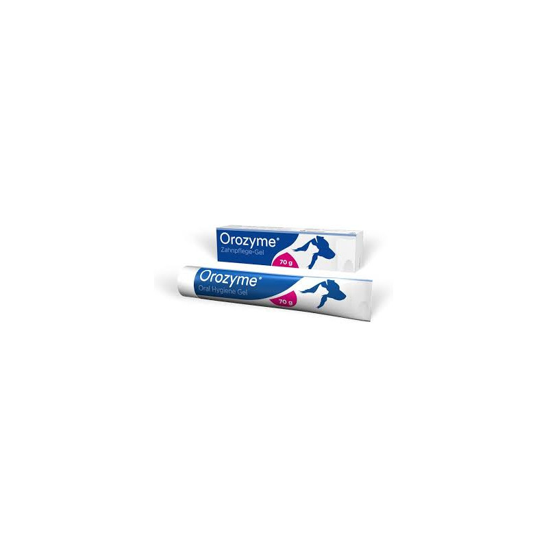 Orozyme Gel Dental 70 g | Higiene bucal para perros y gatos