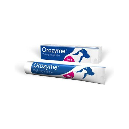 Orozyme Gel Dental 70 g | Higiene bucal para perros y gatos