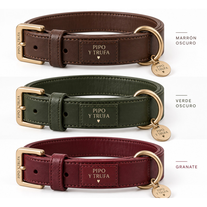 Collar de Cuero Artesanal Lilly